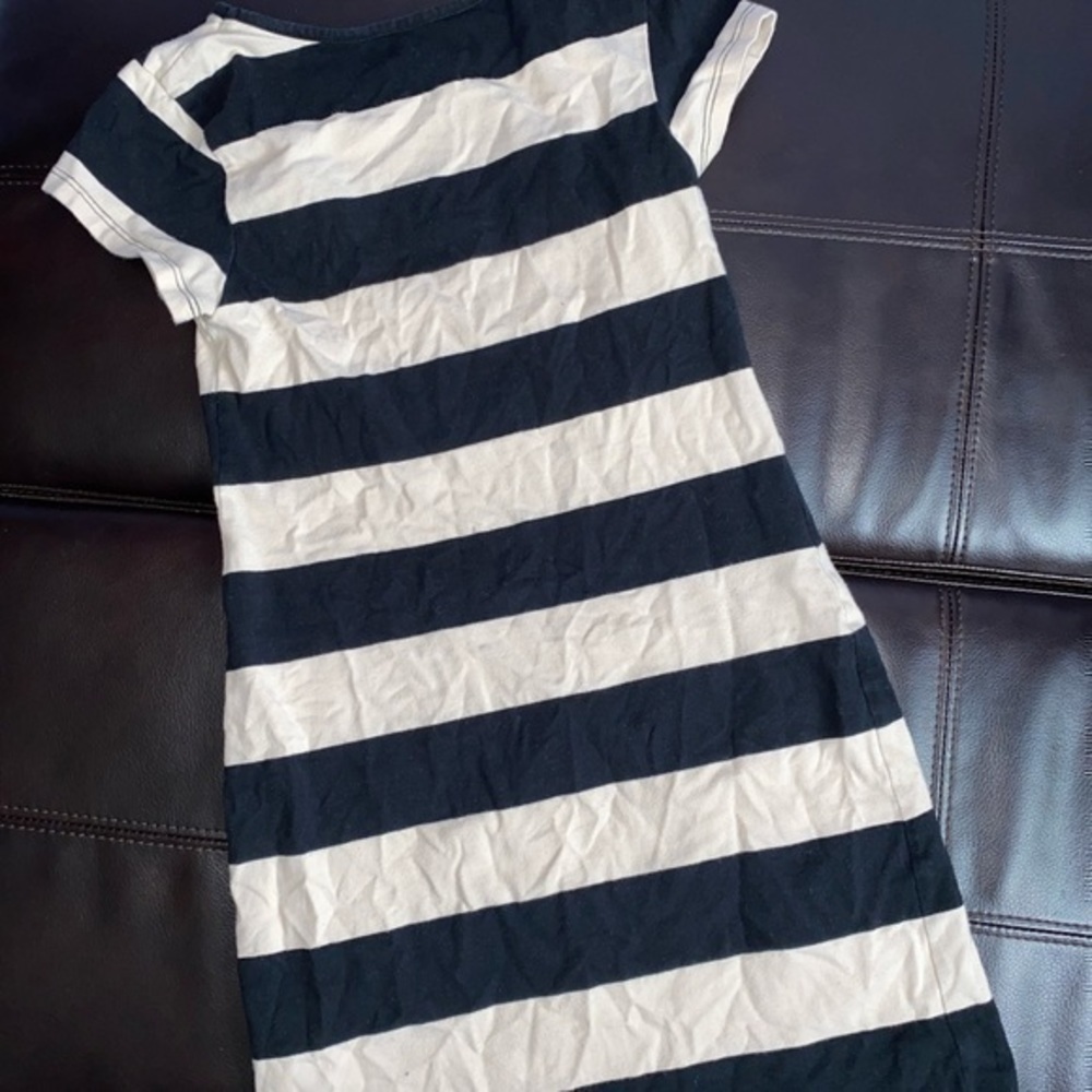 GIRLS S H&M BLACK AND WHITE STRIPED DRESS❗️ - Picture 3 of 3